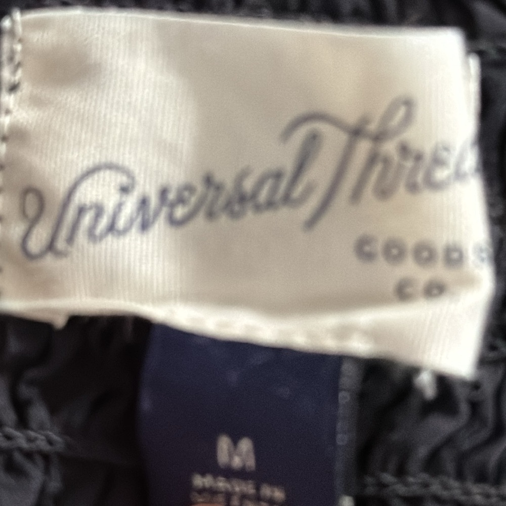 Universal Thread Black Puff Sleeve Mini Shift Dre… - image 8